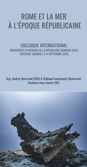 Affiche colloque Rome et la mer